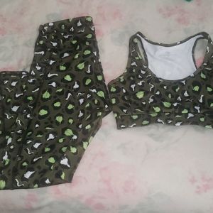 Leggings and Sports bra set